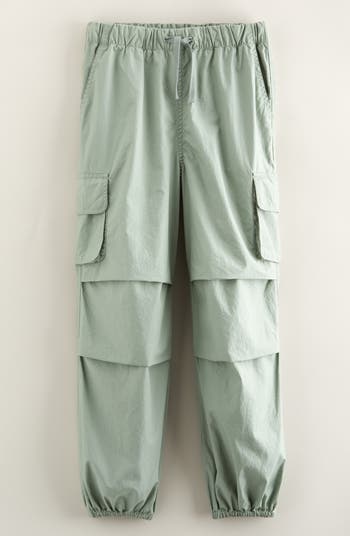 【BAON】[unisex] Kidin string banding parachute pants BAON (バオン) - [男女兼用]キディンストリングバンディング