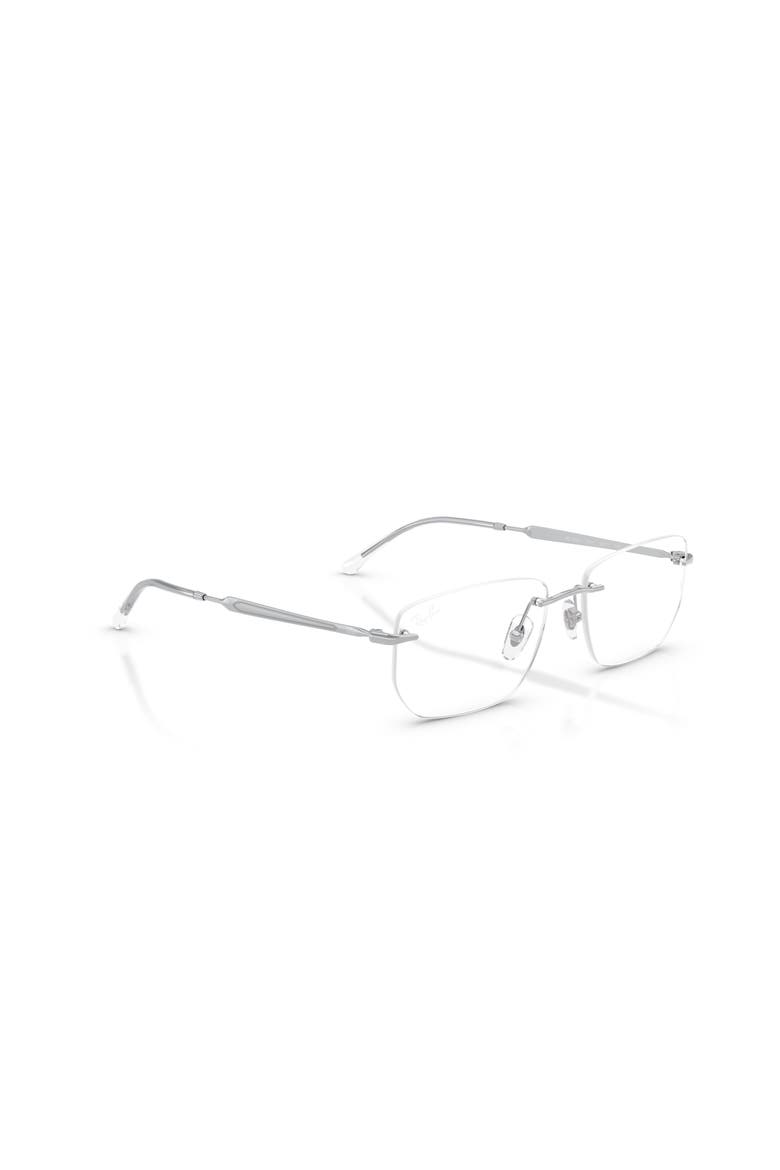 54mm Irregular optical glasses, Alternate, color, Silver