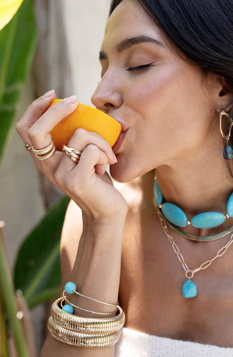 Ettika Don't Get It Twisted Ring, Alternate, color, Gold