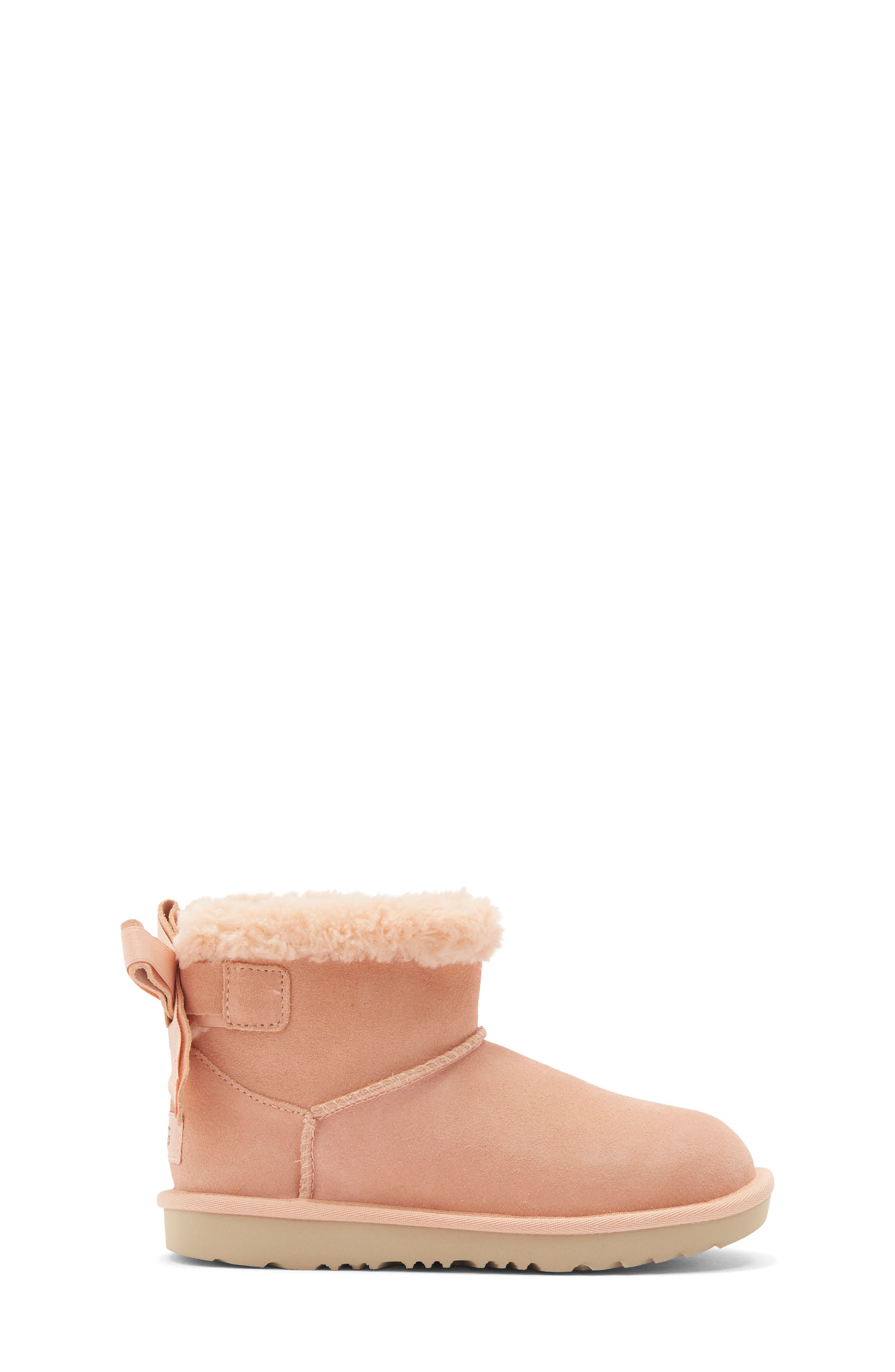 Kids' Mini Bailey Bow Bootie, Alternate, color, MILK TEA
