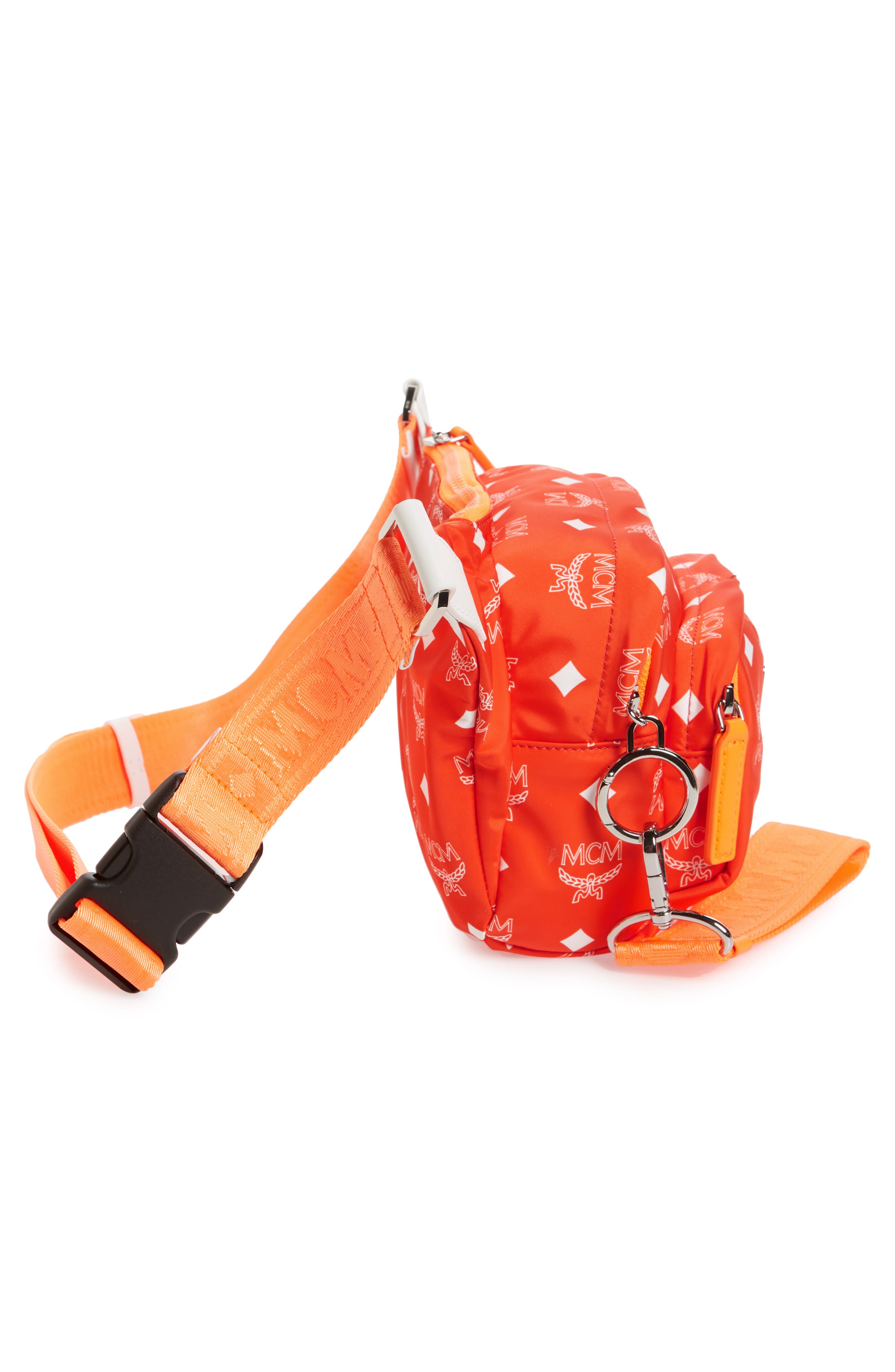 Resnick Visetos Sling Bag, Alternate, color, WHITE LOGO FLAME