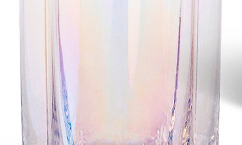 Core Home Flower Set Of 4 Highball Glasses In Clear