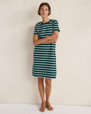 Haven Well Within Organic Cotton Interlock Striped T-Shirt Dress