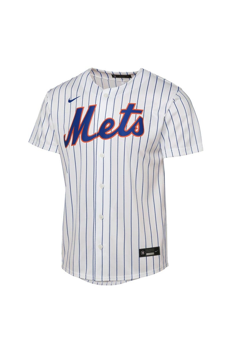 Nike Youth Nike Francisco Lindor White New York Mets Home Replica Player Jersey, Alternate, color, White