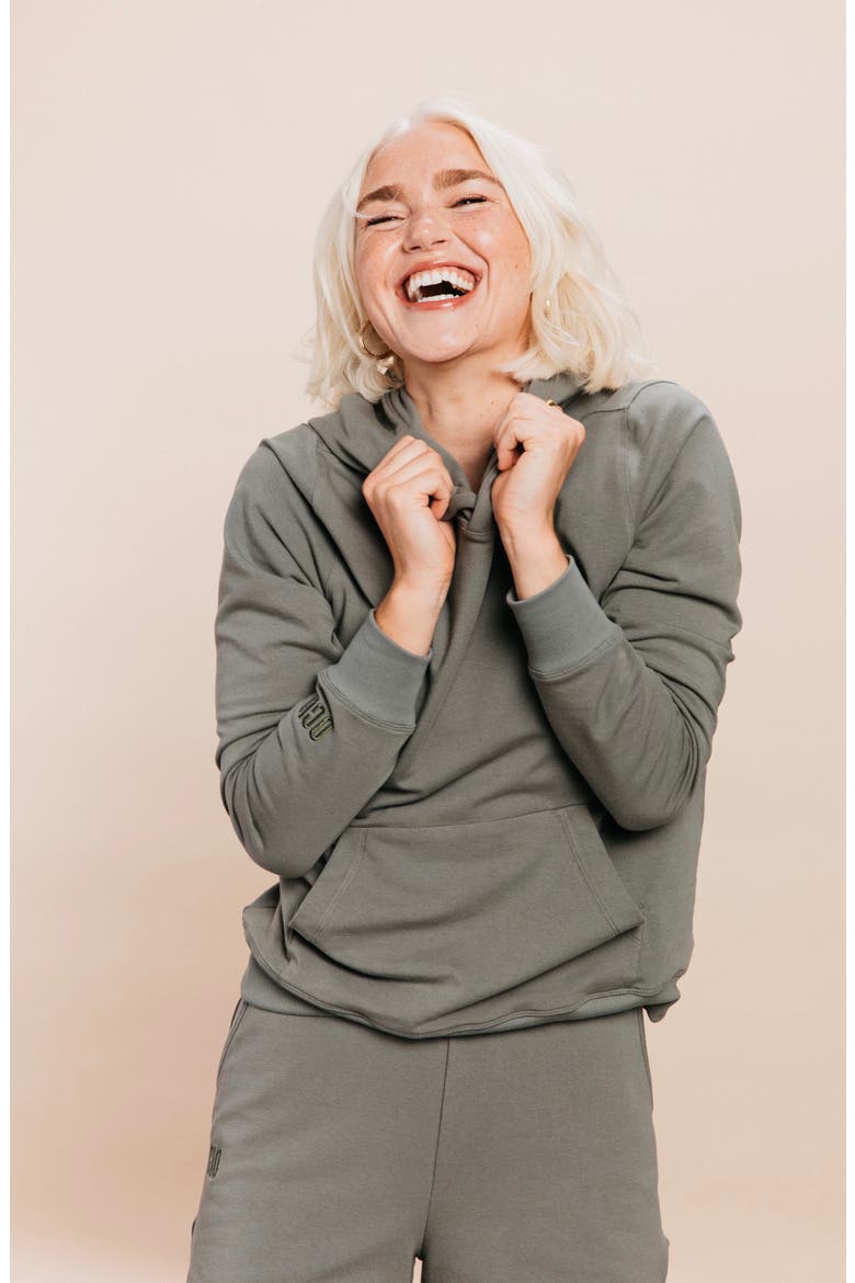 Women's SoftCore Classic Hoodie, Alternate, color, Sage