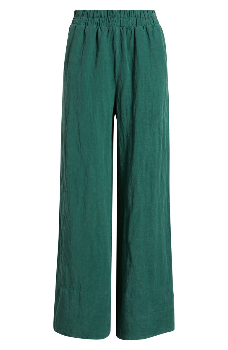 Cloth & Stone Pull-On Wide Leg Pants, Alternate, color, Meadow Moss