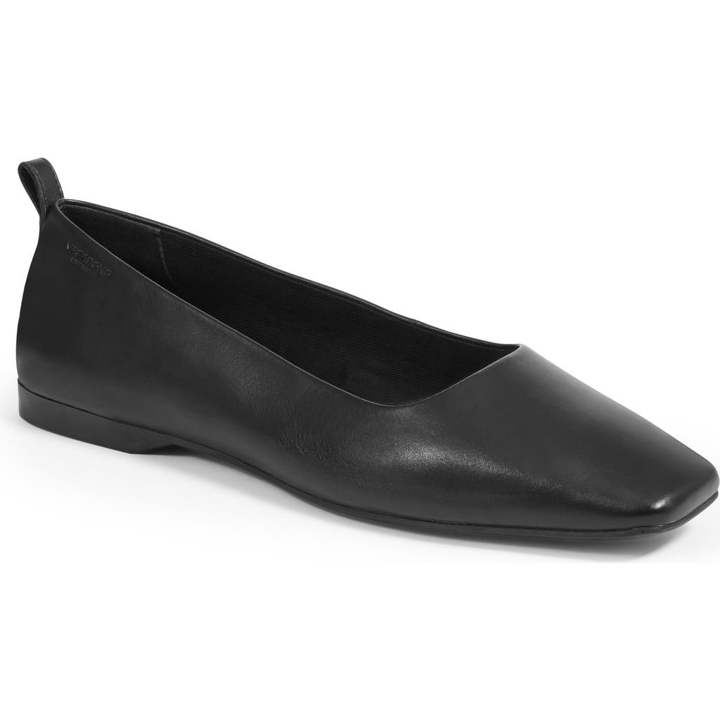 Vagabond Shoemakers Delia Flat In Black