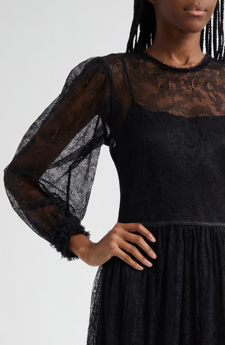 Ulla Johnson Josephine Lace Maxi Dress, Alternate, color, 