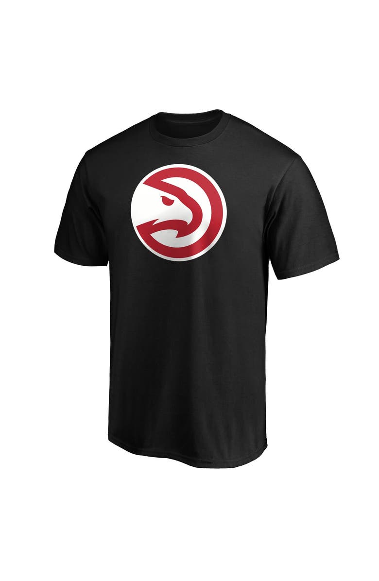 FANATICS Men's Fanatics Branded Trae Young Black Atlanta Hawks Team Playmaker Name & Number T-Shirt, Alternate, color,