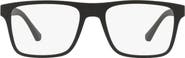 Emporio Armani 54mm Rectangular Optical Glasses