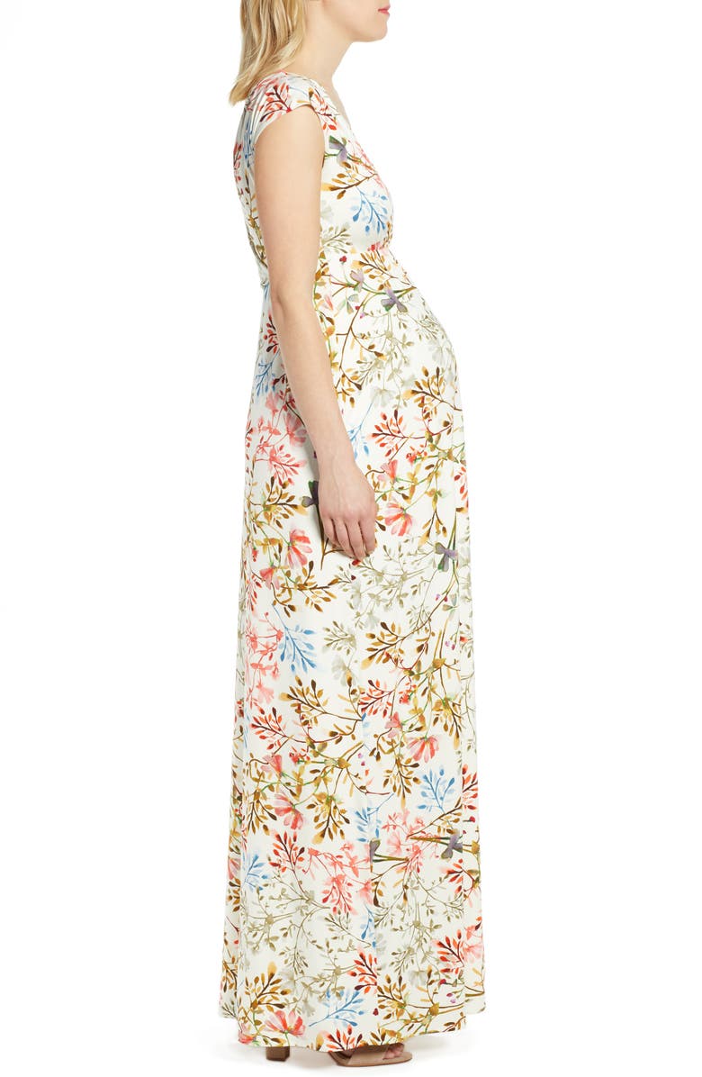 Tiffany Rose Alana Maternity/Nursing Maxi Dress, Alternate, color, 