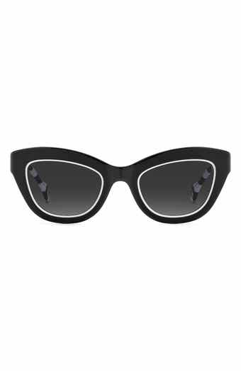 Carolina Herrera 51mm Gradient Cat Eye Sunglasses