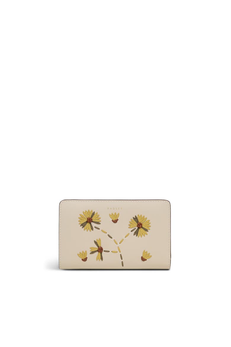 Picton Place - Floral Medium Bifold Wallet, Main, color, Salt