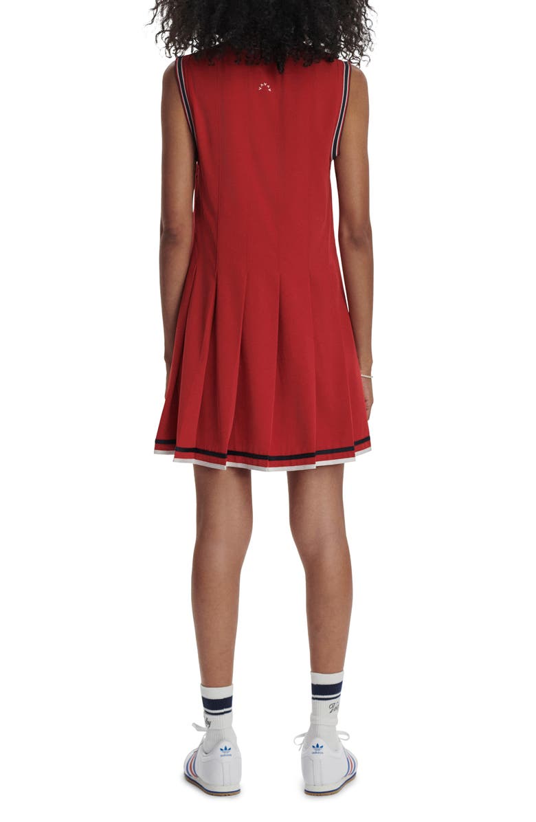 Varley Amanda 20 Court Dress, Alternate, color, Haute Red