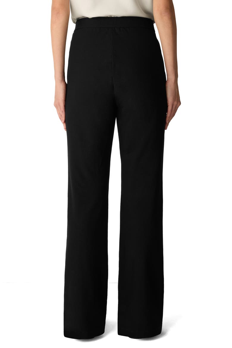 Kick Flare Pants, Alternate, color, BLACK