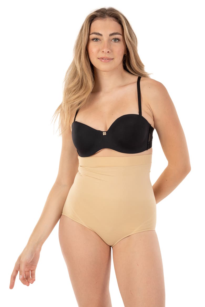 Assorted 2-Pack Extra High Waist Brief Shapers, Alternate, color, BLACK/ NUDE
