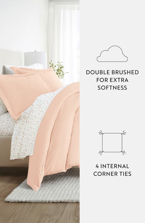 Homespun Bundle Duvet Set In Blush
