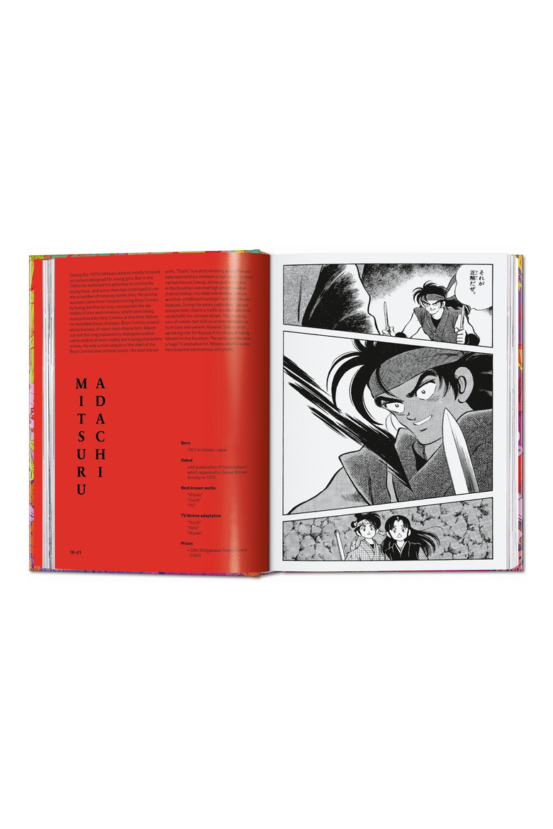 100 Manga Artists 45th ed English French German Book, Alternate, color, Pink