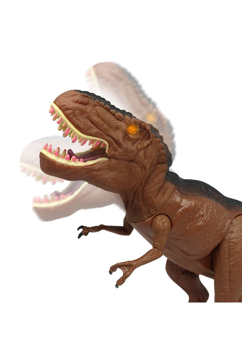 Mighty Megasaur, Walking Megasaur, Brown Realistic Dinosaur Toy, 3+, Alternate, color, Multicolored