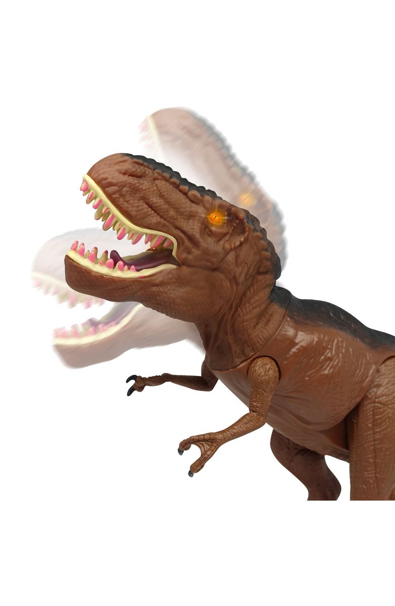 Dragon-i Mighty Megasaur, Walking Megasaur, Brown Realistic Dinosaur Toy, 3+, Alternate, color, Multicolored