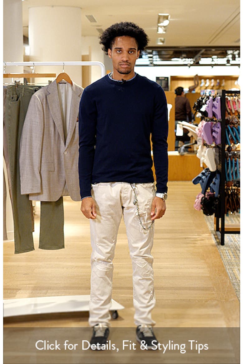 Drummond Tipped Combed Cotton Sweater video