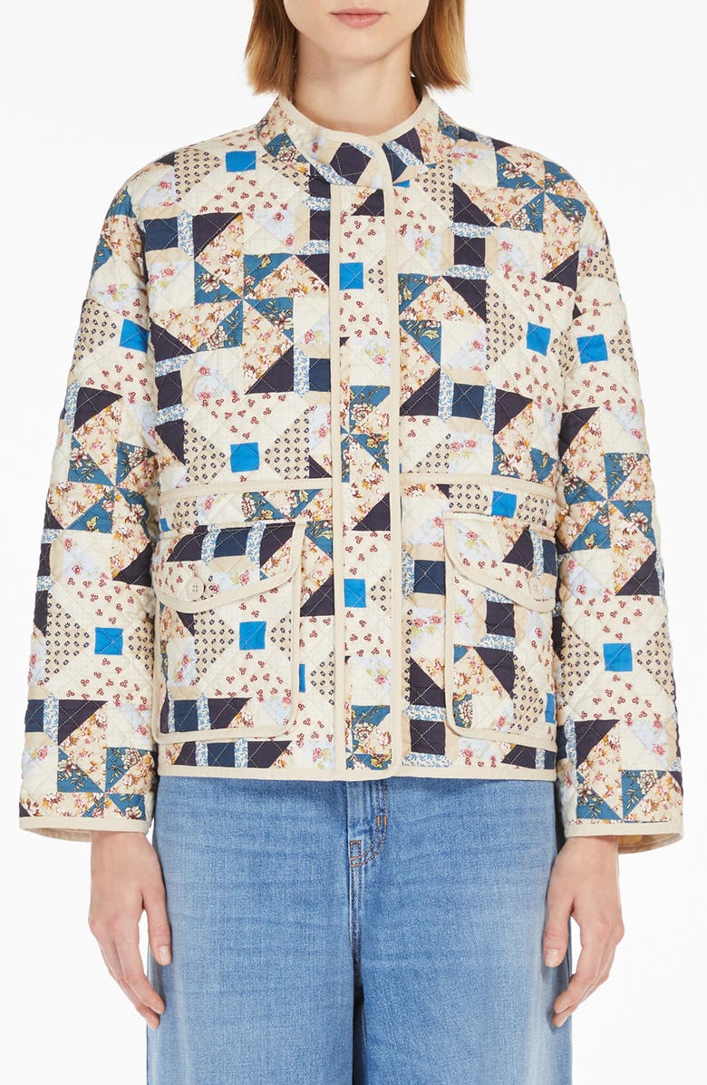 Weekend Max Mara Arizia Quilted Jacket, Main, color, 
