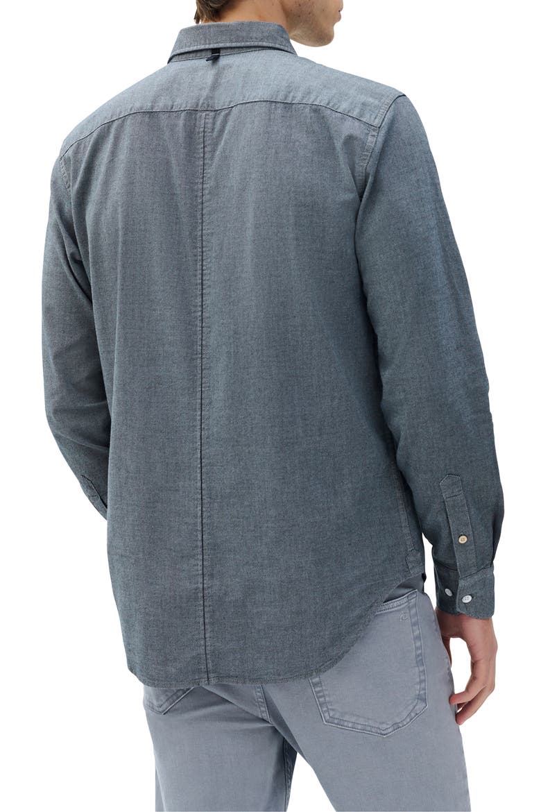 Tomlin Cotton Dobby Button-Up Shirt, Alternate, color, SKYBLUE