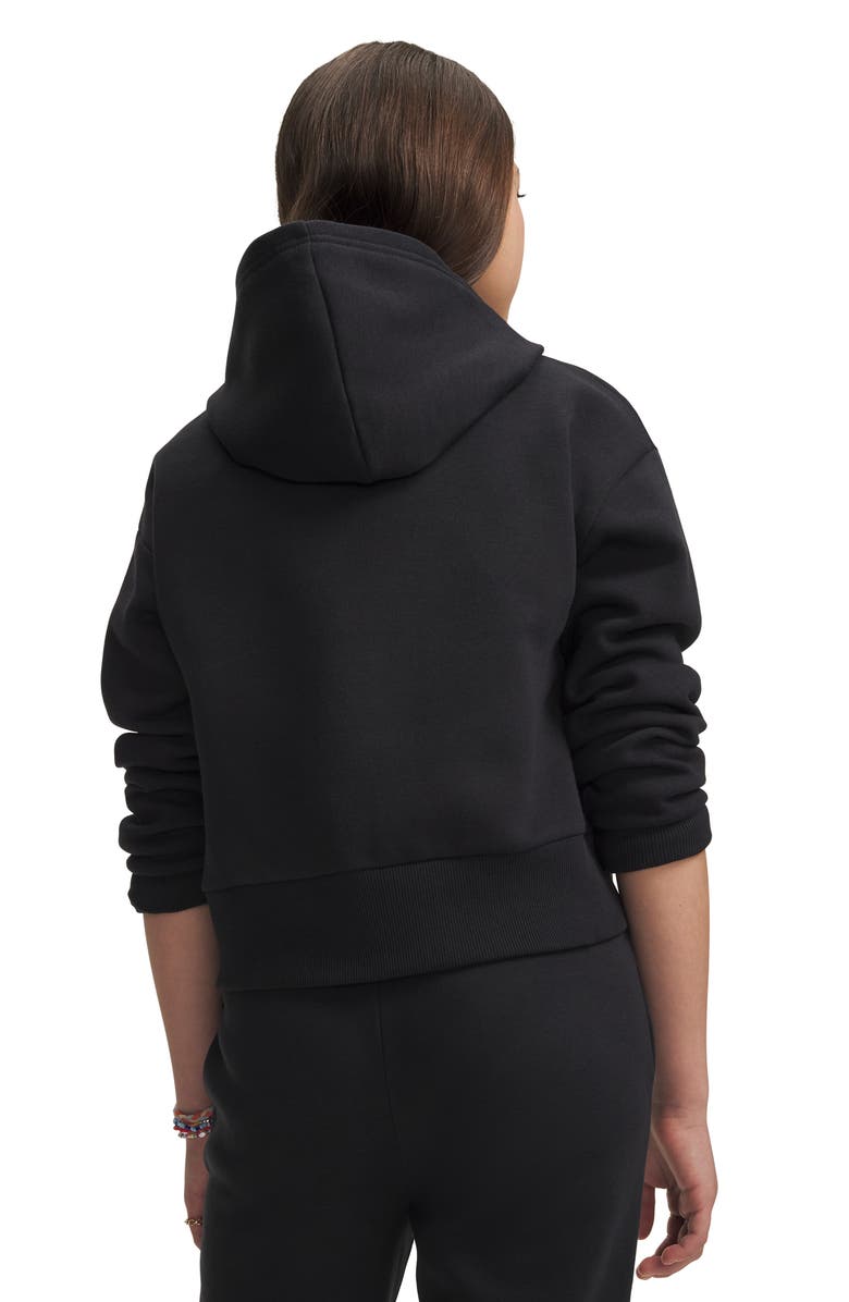 Under Armour Kids' Rival Fleece Hoodie, Alternate, color, Black