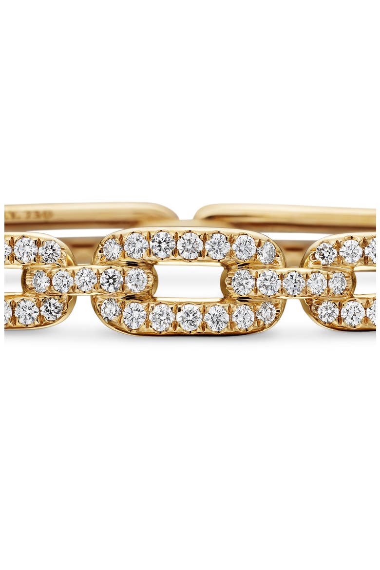 Stax Diamond Link Bracelet, Alternate, color, YELLOW GOLD
