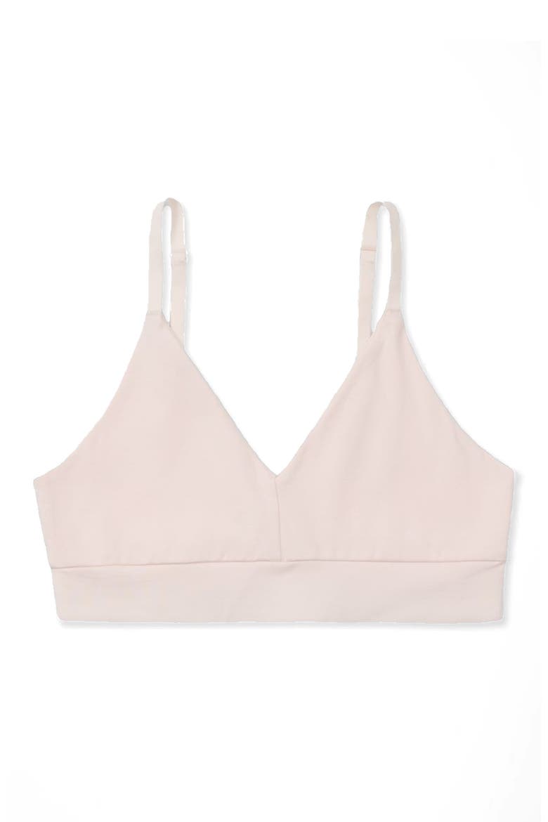 Everyday Classic T-Shirt Bra Made With Organic Cotton, Alternate, color, Soft Pink