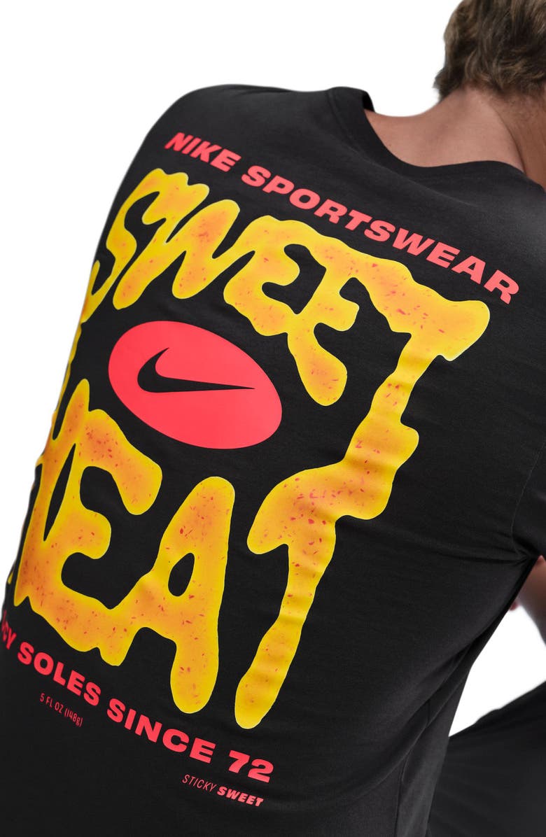 Nike Sportswear Cotton Graphic T-Shirt, Alternate, color, Off Noir