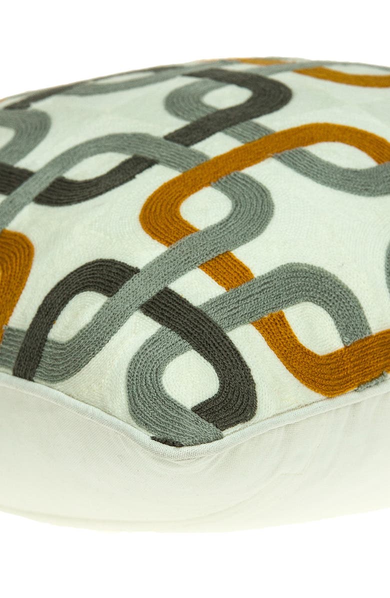 PARKLAND COLLECTION Boxer Transitional Pillow - 20" x 20" - Grey, Alternate, color, Grey