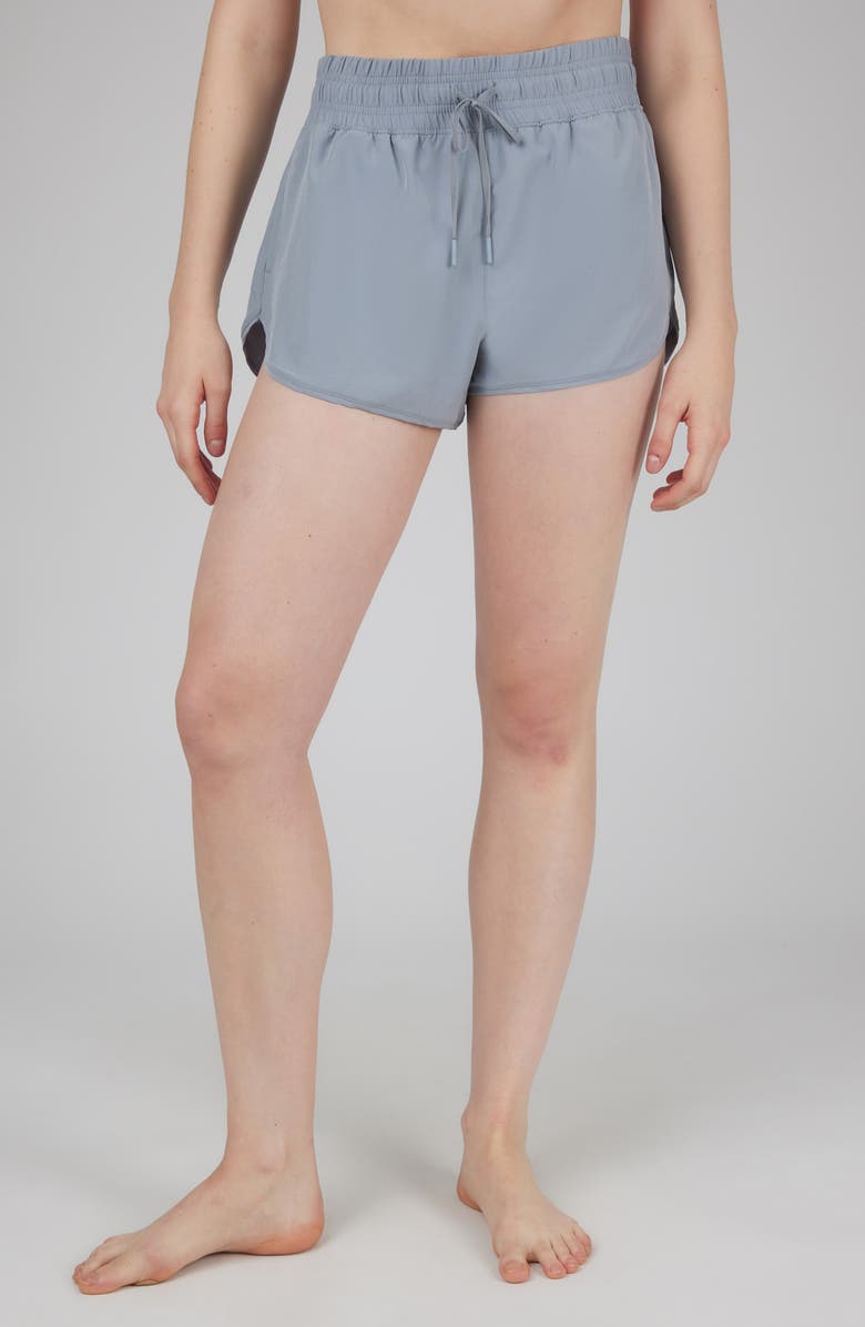 90 DEGREE BY REFLEX Running Shorts, Main, color, Weathervane