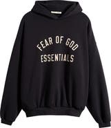 Fear of God Essentials '90s Fit Cotton Logo Hoodie