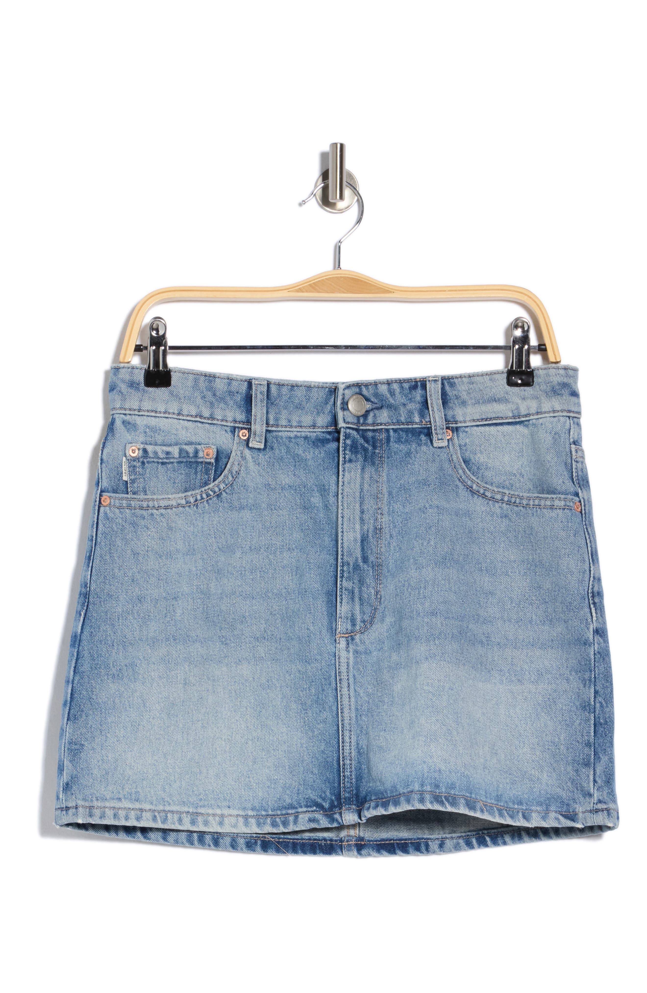 Alma Denim Miniskirt