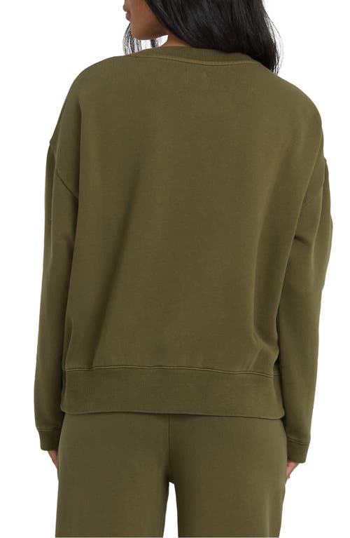 Billabong Sightseer Fleece Graphic Sweatshirt In Brown