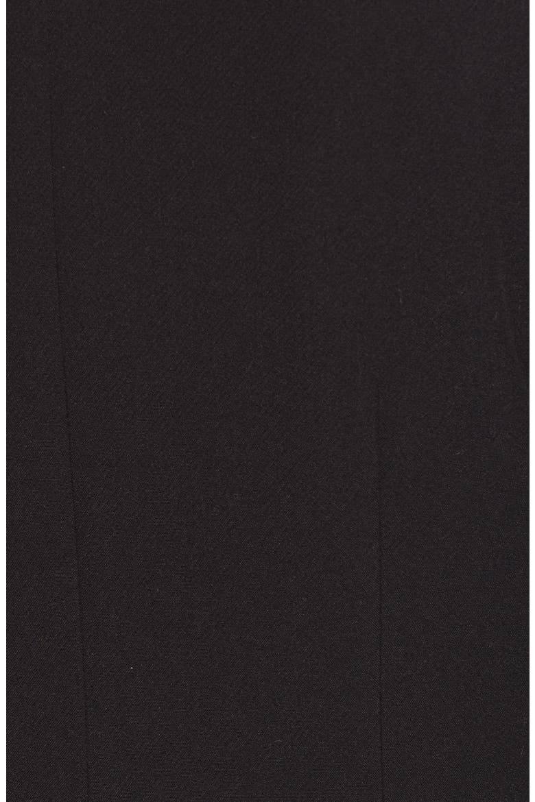 Long Feminine Coat (Nordstrom Exclusive), Alternate, color, BLACK