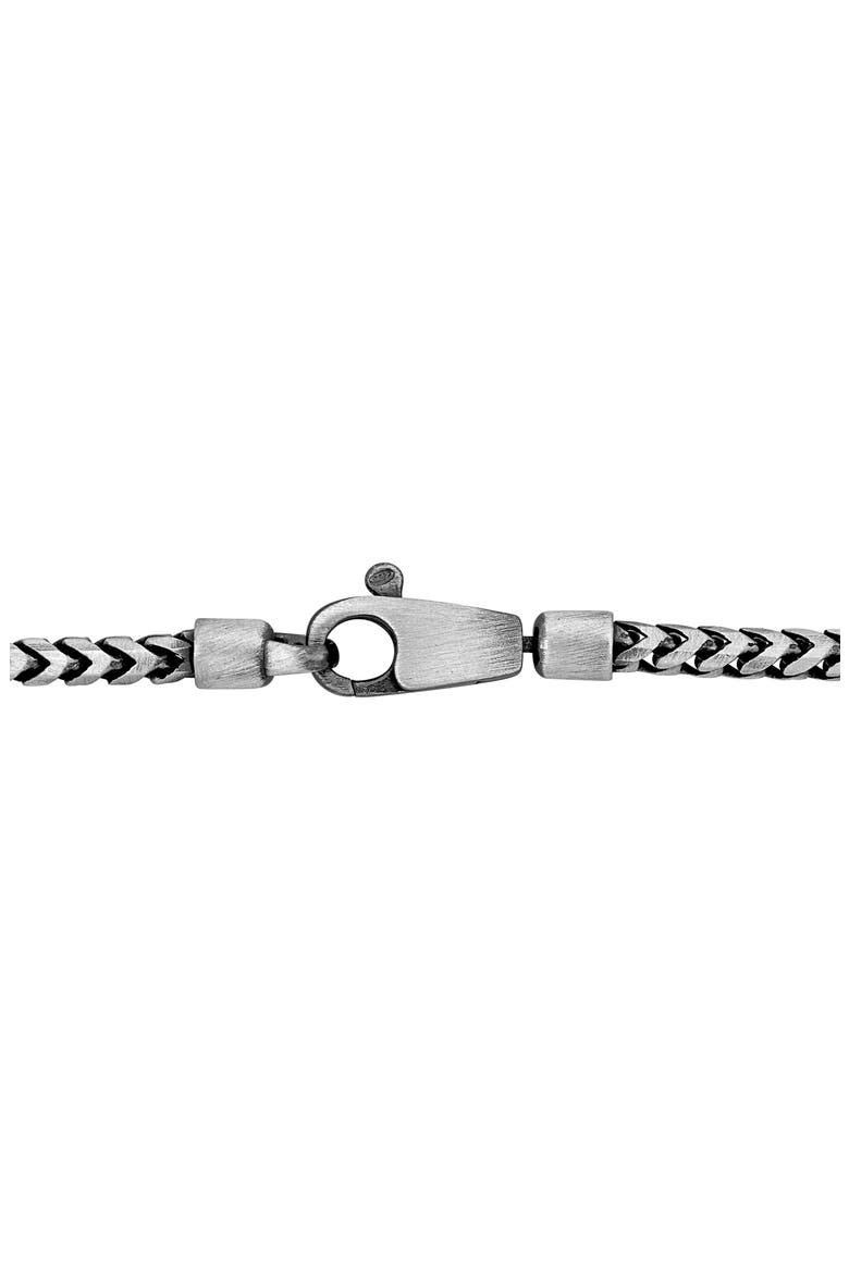 Men's Franco Link Bracelet, Alternate, color, SILVER
