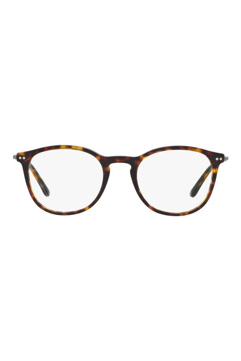 50mm Phantos Optical Glasses, Main, color, DARK HAVANA