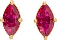 Kate Spade New York marquise cut solitaire stud earrings