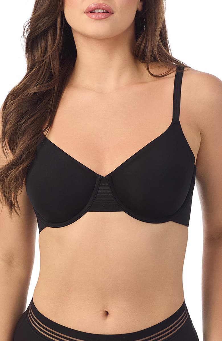 Le Mystère Second Skin Underwire Minimizer Bra, Main, color,