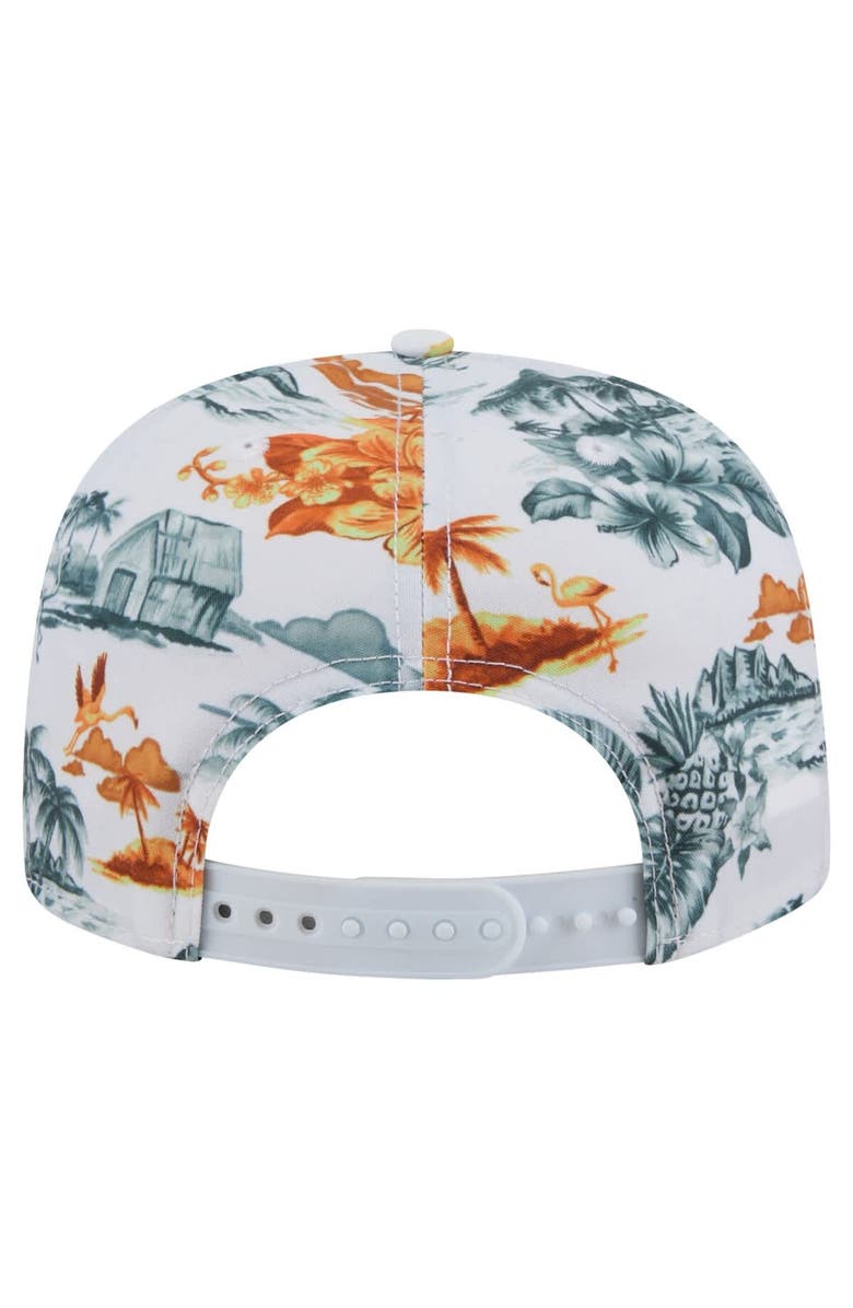 New Era Men's New Era White Pittsburgh Steelers Adventure Golfer Snapback Hat, Alternate, color,