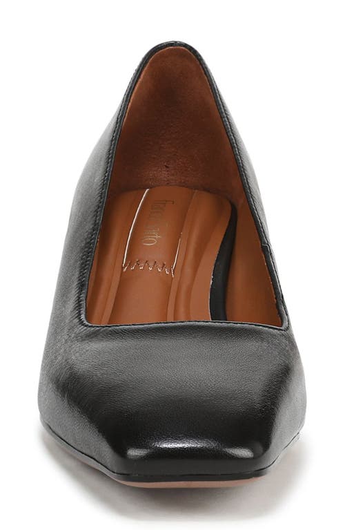 Franco Sarto Salino Square Toe Pump In Black