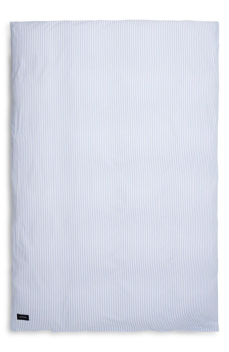 Magniberg Wall Street Oxford Cotton Duvet Cover, Main, color, 