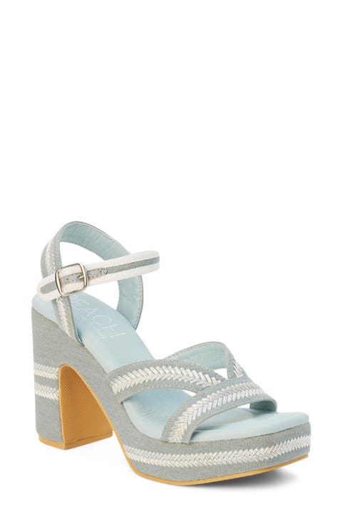 Adelaide Ankle Strap Platform Sandal (Women)