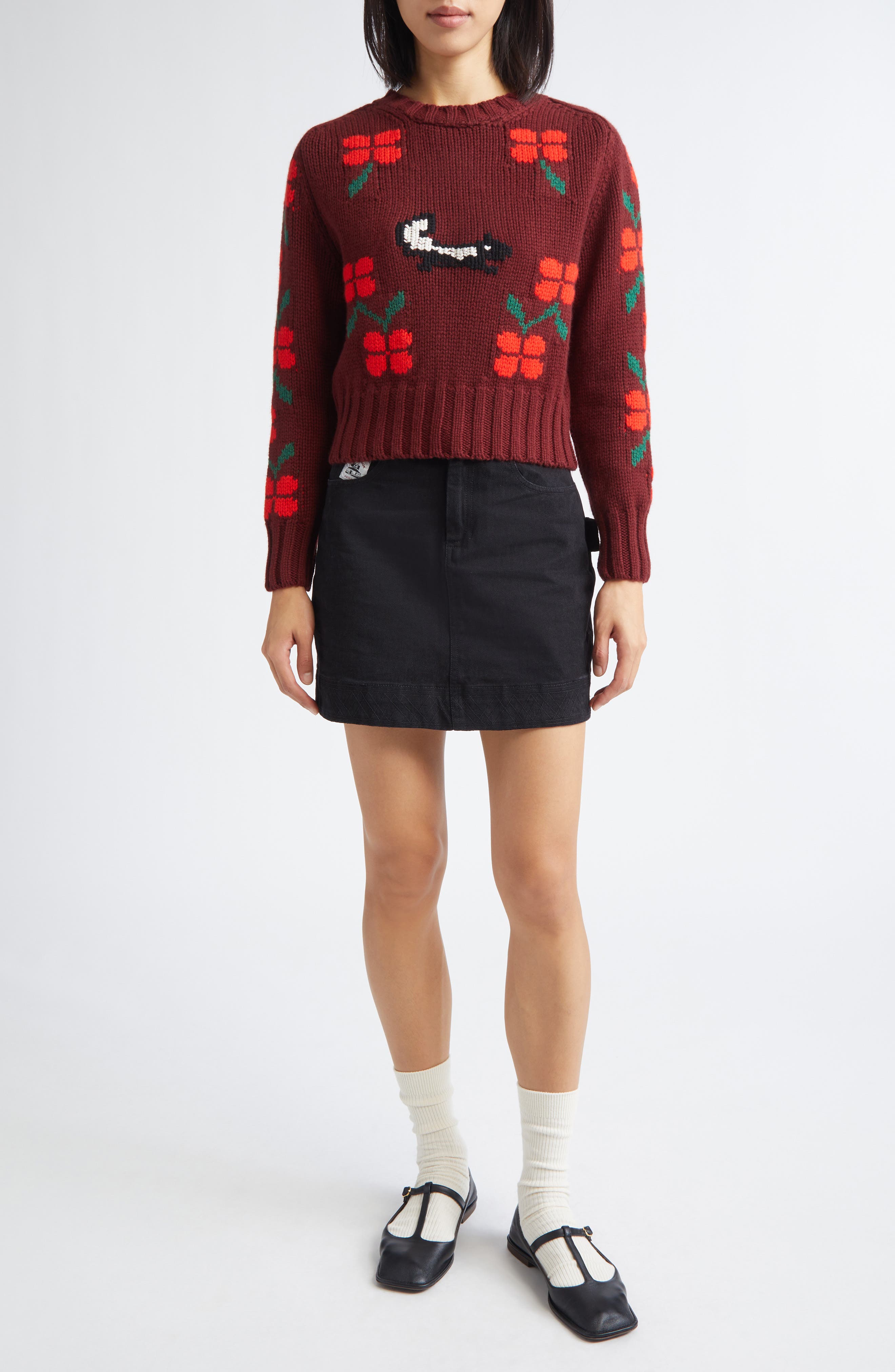 Skunk Royal Alpaca Sweater - image 2