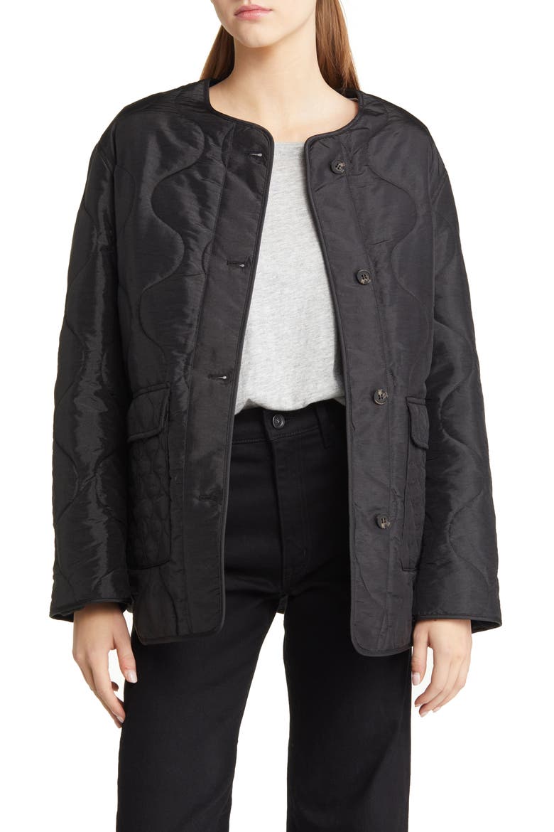 Women's Foxi Liner Jacket, Main, color, BLACK