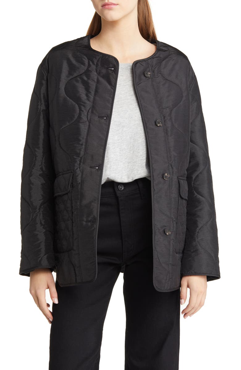 AllSaints Women's Foxi Liner Jacket, Main, color,