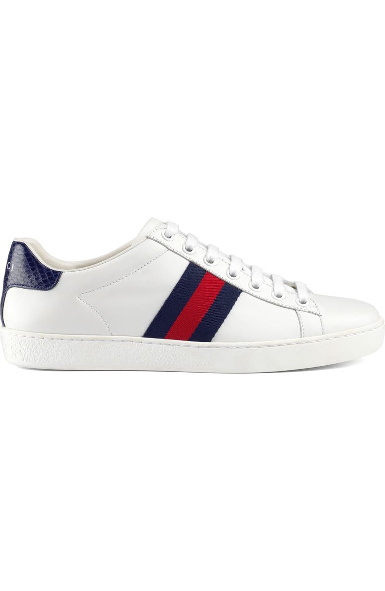 Gucci New Ace Sneaker, Alternate, color,