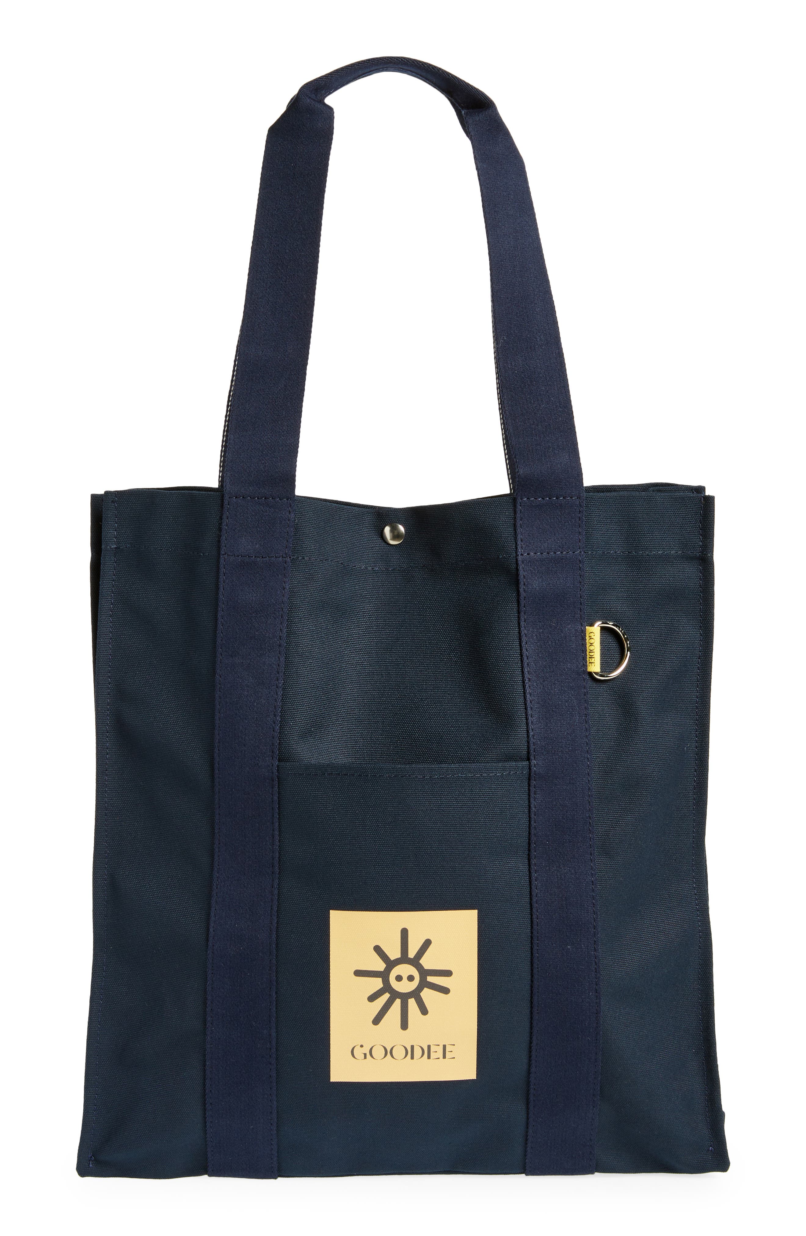 GOODEE Medium Bassi Recycled PET Canvas Market Tote, Main, color, 